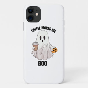 Ghost Coffee Halloween Funny  iPhone 11 Case