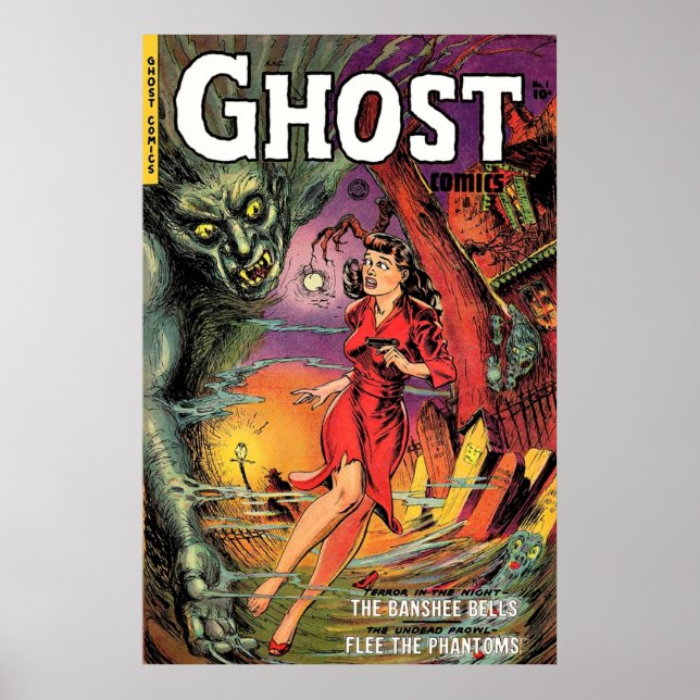 Ghost Comics 1 Cover Poster (Front)
