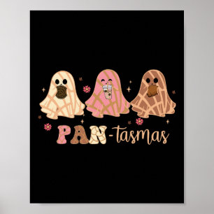 Ghost Conchas Mexican Halloween  Poster