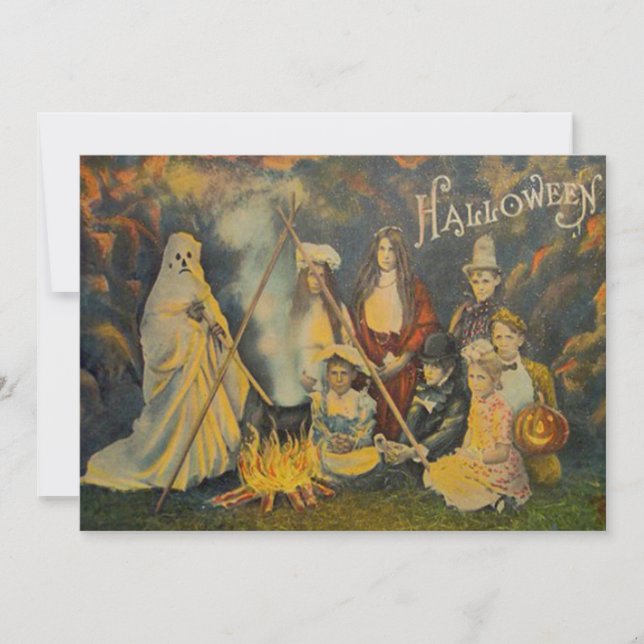 Ghost Costume Children Cowboy Trick Or Treat (Front)