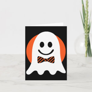 Ghost Costume Halloween Face Men Women Adult Kids  Card