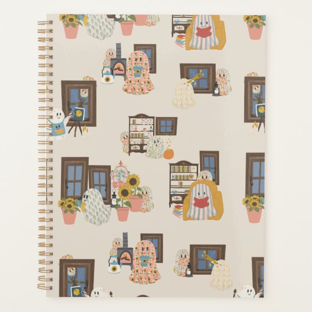 Ghost Cottage | Cosy Autumn Planner (Front)