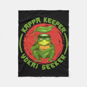 Ghost Demon Kappa Keeper Seeker Monster Trickster Fleece Blanket