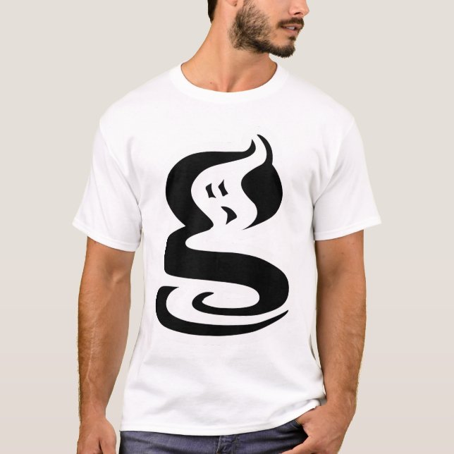 Ghost Digital Draw – Minimalist Haunting T-Shirt (Front)