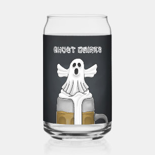 Ghost Drinks Can Glass