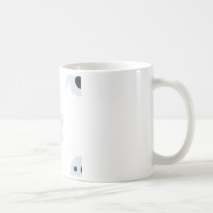 ghost emoji coffee mug