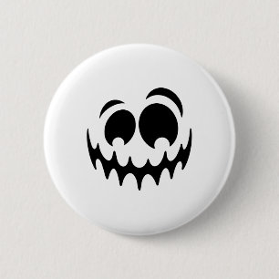 Ghost Face Costume Halloween Pretend I'm A Ghost F 6 Cm Round Badge