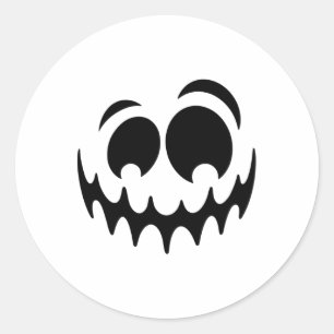 Ghost Face Costume Halloween Pretend I'm A Ghost F Classic Round Sticker