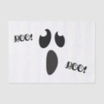Ghost Face Halloween Party Trick or Treat Favour Tissue Paper<br><div class="desc">Tissue Paper</div>