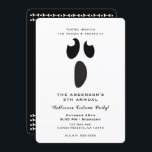 Ghost Face Halloween Party Trick or Treat Party Invitation<br><div class="desc">Customise for your event.</div>