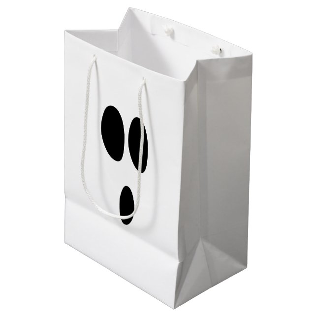 Ghost Face Medium Gift Bag (Front Angled)