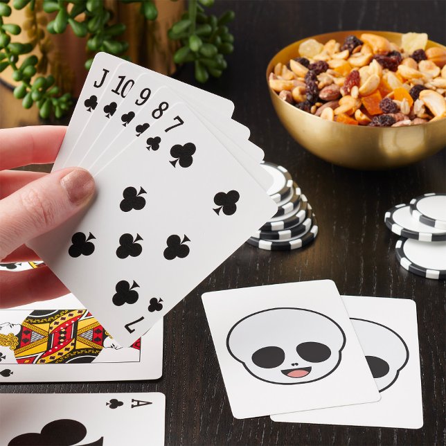 Ghost Face Skeleton Chibi Pastel Goth Halloween Playing Cards (Creator Uploaded)