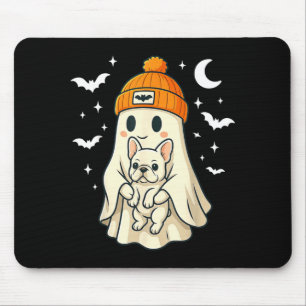 Ghost French Bulldog Toy Bulldog Lover Halloween Mouse Mat