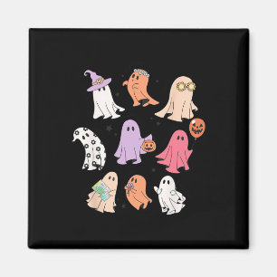 Ghost Friends Halloween AAC SLP Squad Speech Langu Magnet