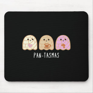Ghost Funny Spooky Conchas Mexican Ghost  Mouse Mat
