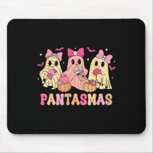 Ghost Funny Spooky Conchas Mexican Halloween Ghost Mouse Mat