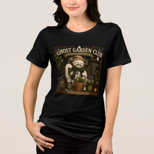 Ghost Garden Club Cottagecore Plant Lover Tri-Blend Shirt