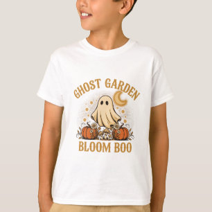 Ghost Garden Cute Halloween Ghost T-Shirt