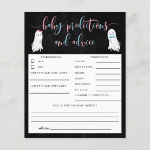 Ghost Gender Reveal Baby Predictions and Advice