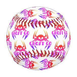 Ghost Go Spooky Season Baseball