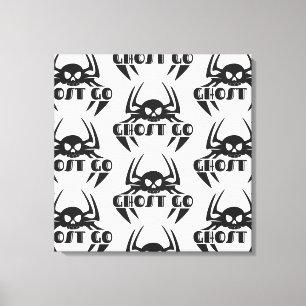 Ghost Go Spooky Season Canvas Print