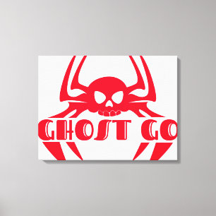 Ghost Go Spooky Season Canvas Print