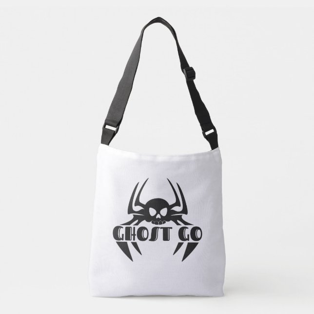 Ghost Go Spooky Season Crossbody Bag (Front)