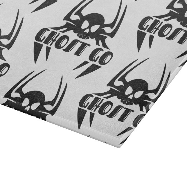 Ghost Go Spooky Season Cutting Board (Corner)