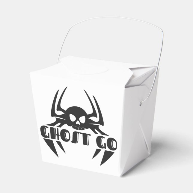 Ghost Go Spooky Season Favour Box (Front Side)