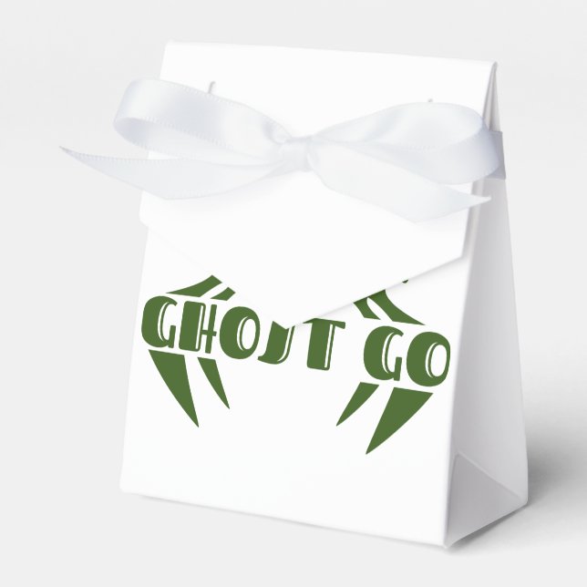 Ghost Go Spooky Season Favour Box (Front Side)