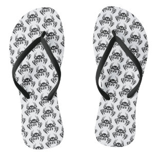 Ghost Go Spooky Season Flip Flops
