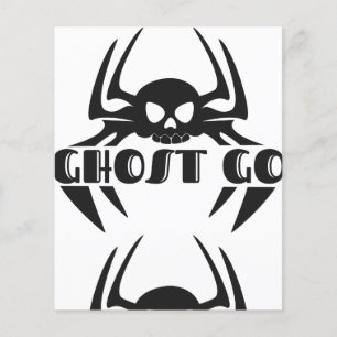 Ghost Go Spooky Season Flyer