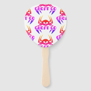 Ghost Go Spooky Season Hand Fan