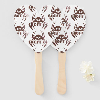 Ghost Go Spooky Season Hand Fan