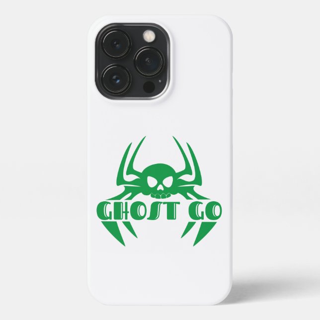Ghost Go Spooky Season iPhone Case (Back)