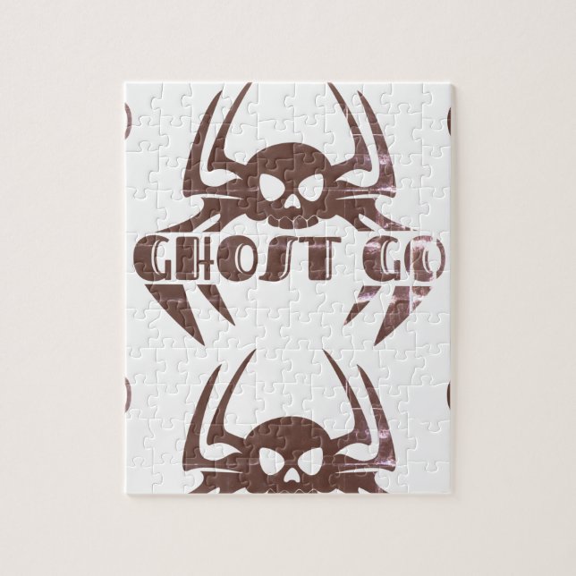 Ghost Go Spooky Season Jigsaw Puzzle (Vertical)