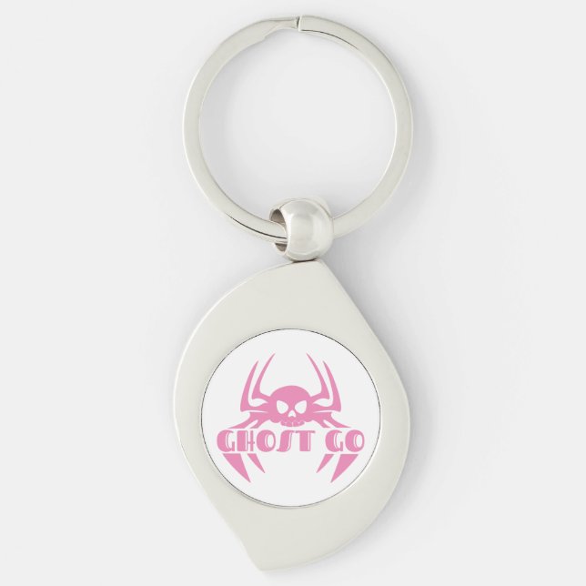 Ghost Go Spooky Season Key Ring (Front)