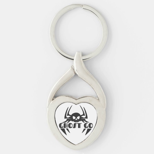 Ghost Go Spooky Season Key Ring (Front)