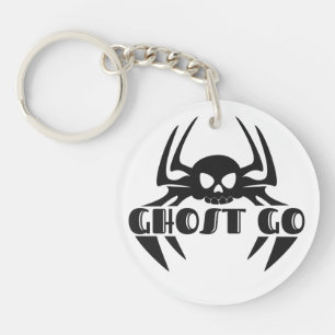 Ghost Go Spooky Season Key Ring