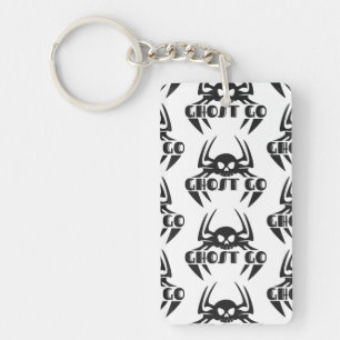 Ghost Go Spooky Season Key Ring