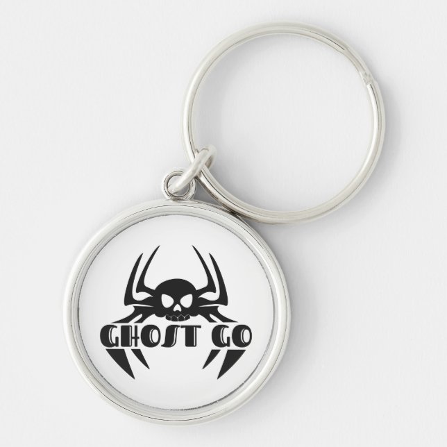 Ghost Go Spooky Season Key Ring (Front)