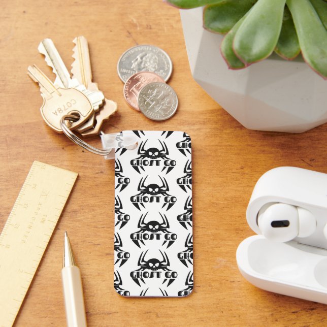 Ghost Go Spooky Season Key Ring (Desk)