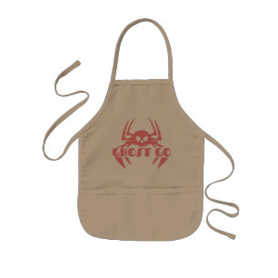 Ghost Go Spooky Season Kids Apron