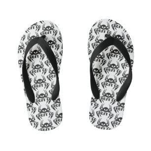 Ghost Go Spooky Season Kid's Flip Flops