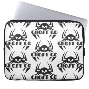 Ghost Go Spooky Season Laptop Sleeve