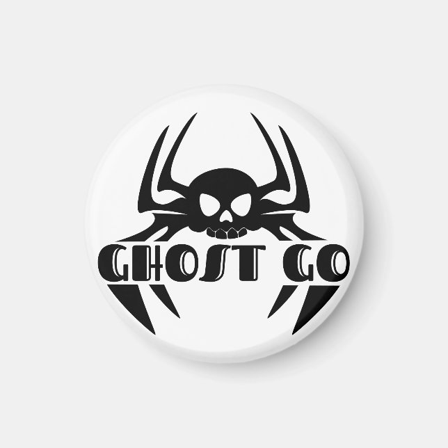 Ghost Go Spooky Season Magnet (Front)