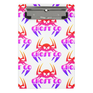 Ghost Go Spooky Season Mini Clipboard