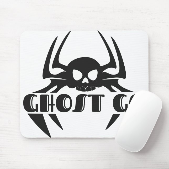 Ghost Go Spooky Season Mouse Mat (With Mouse)