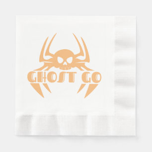 Ghost Go Spooky Season Napkin