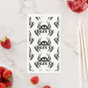 Ghost Go Spooky Season Napkin